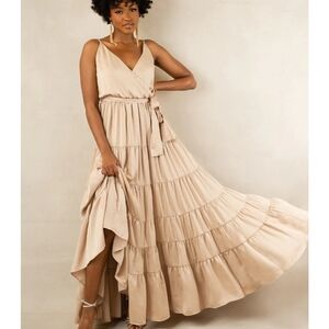 Joyfolie Dress - ZAYLA in Champagne
